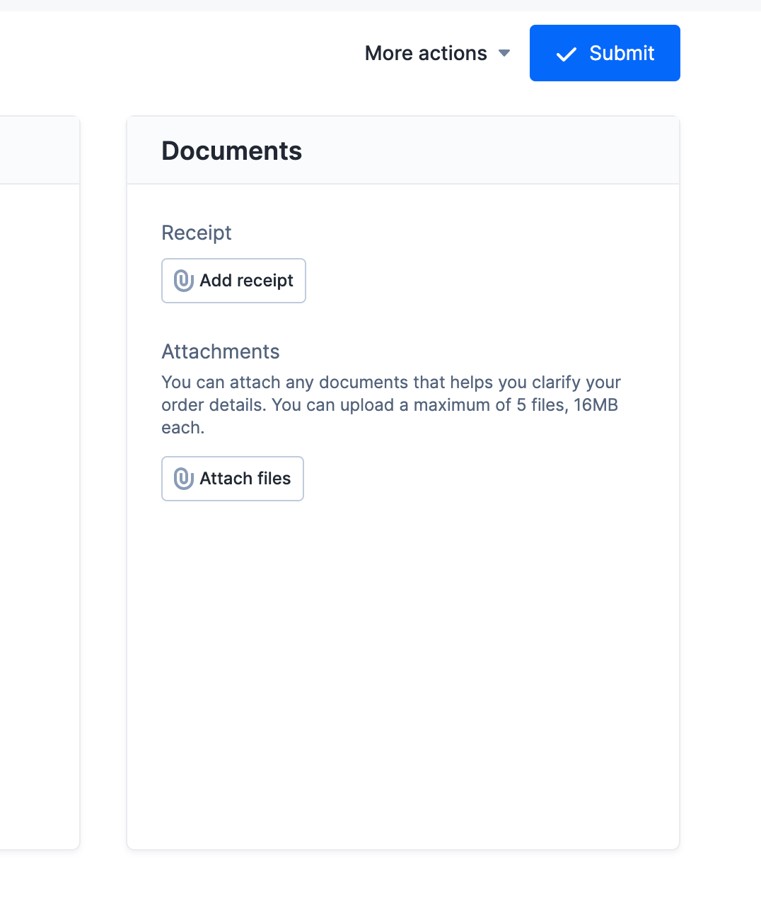 Submitting Yordex Card Expenses